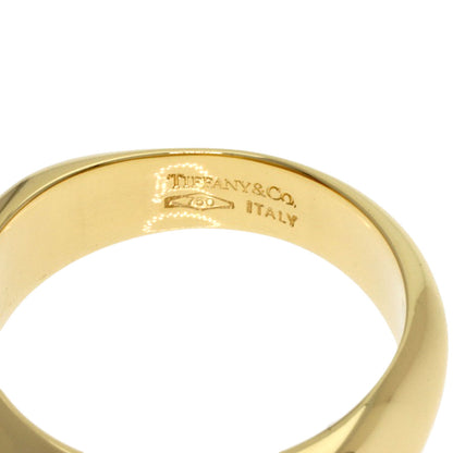 TIFFANY&Co. Knife edge Ring K18 Yellow Gold Ladies [Used]