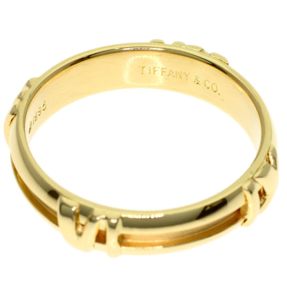 TIFFANY&Co. Atlas Numeric Ring K18 Yellow Gold Ladies [Used]