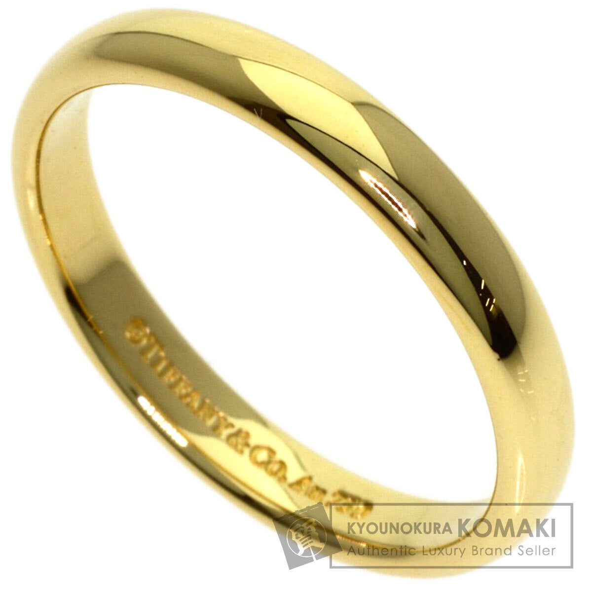TIFFANY&Co. wedding Ring K18 Yellow Gold Ladies [Used]