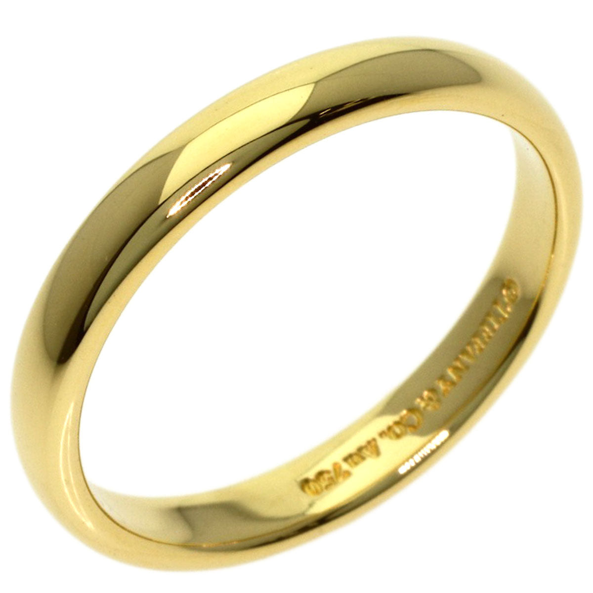 TIFFANY&Co. wedding Ring K18 Yellow Gold Ladies [Used]