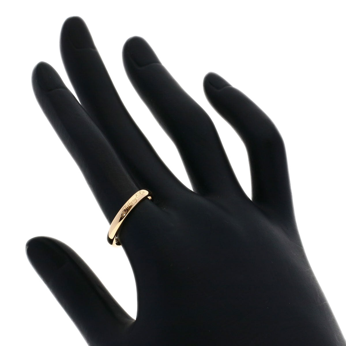 TIFFANY&Co. wedding Ring K18 Pink Gold Ladies [Used]