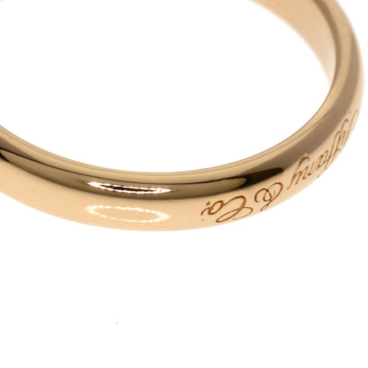 TIFFANY&Co. wedding Ring K18 Pink Gold Ladies [Used]