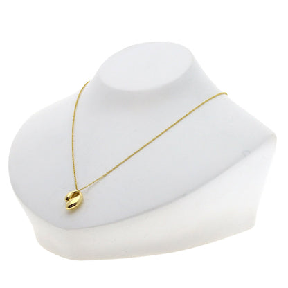 TIFFANY&Co. Double teardrop Necklace K18 Yellow Gold Ladies [Used]