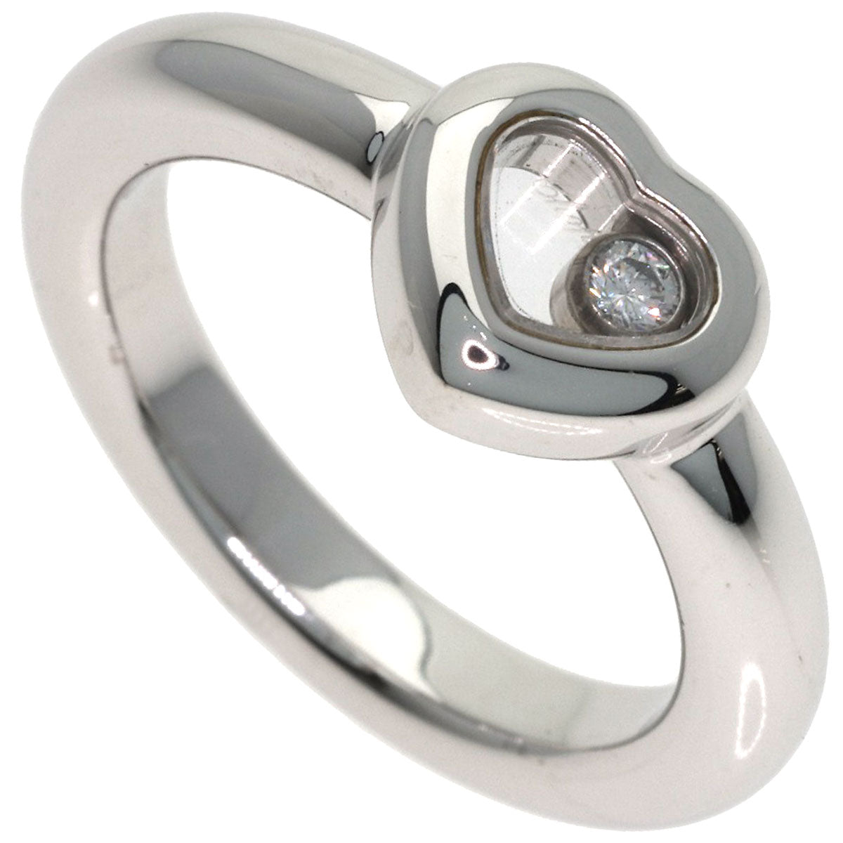 Chopard Happy diamond Ring K18 White Gold Ladies [Used]