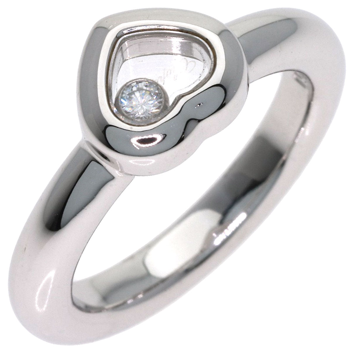 Chopard Happy diamond Ring K18 White Gold Ladies [Used]