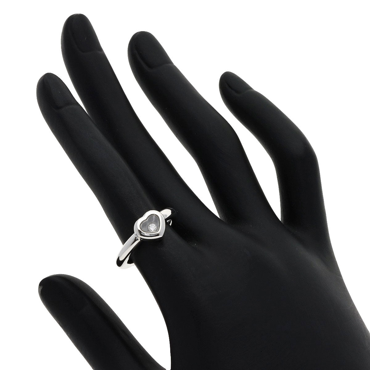 Chopard Happy diamond Ring K18 White Gold Ladies [Used]