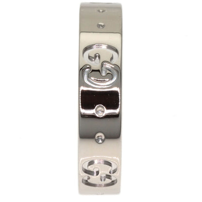 GUCCI アイコン #8 Ring K18 White Gold Ladies [Used]