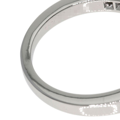 TIFFANY&Co. Ribbon Diamond Ring Platinum PT950 Ladies [Used]