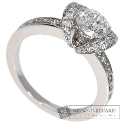 TIFFANY&Co. Ribbon Diamond Ring Platinum PT950 Ladies [Used]
