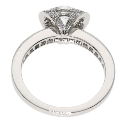 TIFFANY&Co. Ribbon Diamond Ring Platinum PT950 Ladies [Used]