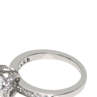 TIFFANY&Co. Ribbon Diamond Ring Platinum PT950 Ladies [Used]