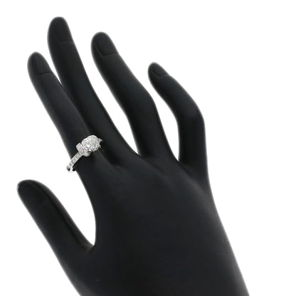 TIFFANY&Co. Ribbon Diamond Ring Platinum PT950 Ladies [Used]