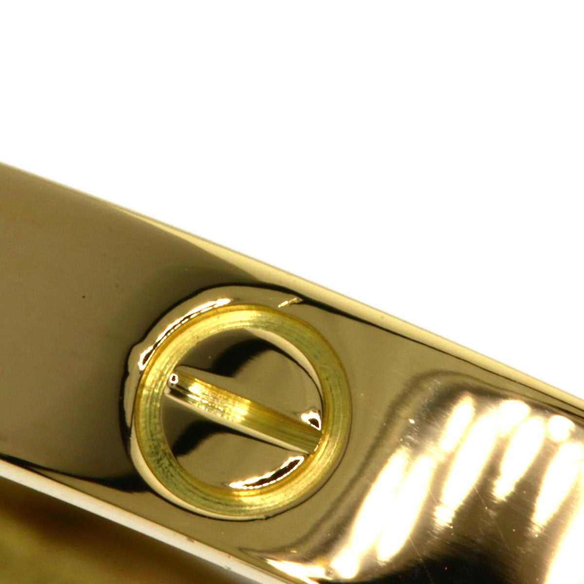 CARTIER LOVE Bracelets without driver #17 Bracelet K18 Yellow Gold Ladies [Used]