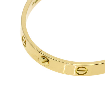 CARTIER LOVE Bracelets without driver #17 Bracelet K18 Yellow Gold Ladies [Used]