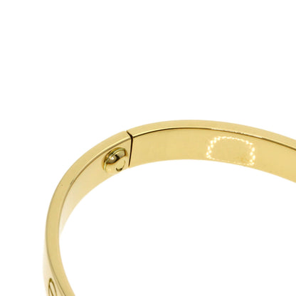 CARTIER LOVE Bracelets without driver #17 Bracelet K18 Yellow Gold Ladies [Used]