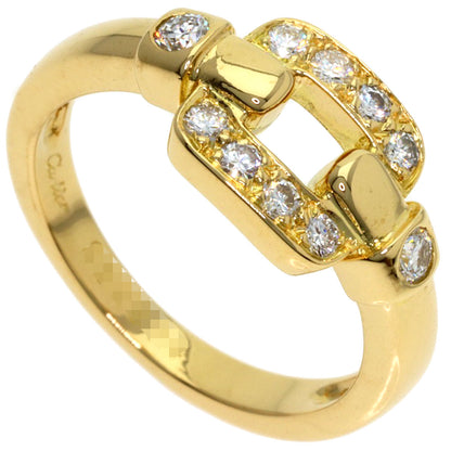 CARTIER Nymphia Diamond Ring K18 Yellow Gold Ladies [Used]