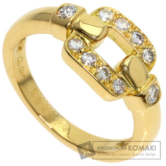 CARTIER Nymphia Diamond Ring K18 Yellow Gold Ladies [Used]