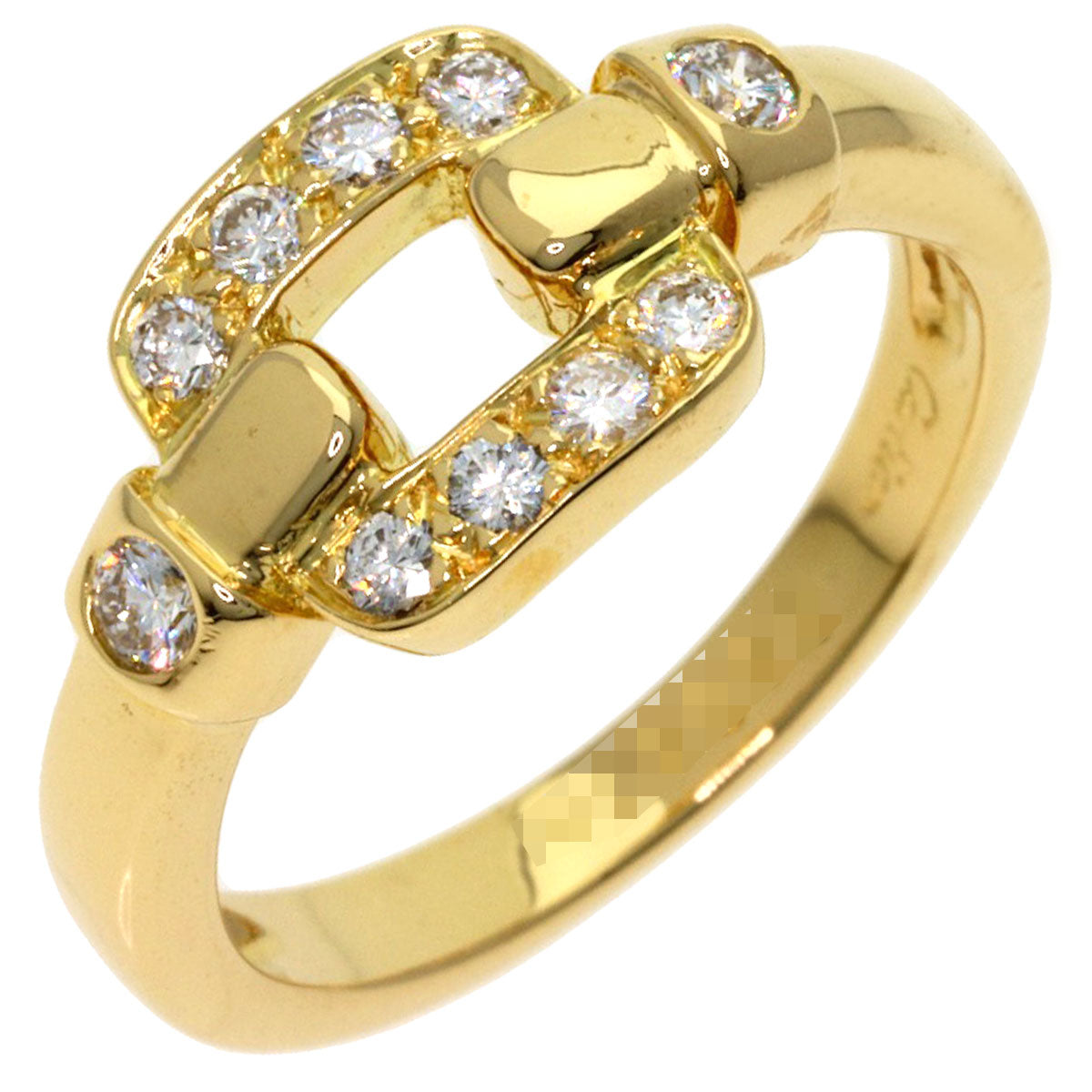 CARTIER Nymphia Diamond Ring K18 Yellow Gold Ladies [Used]