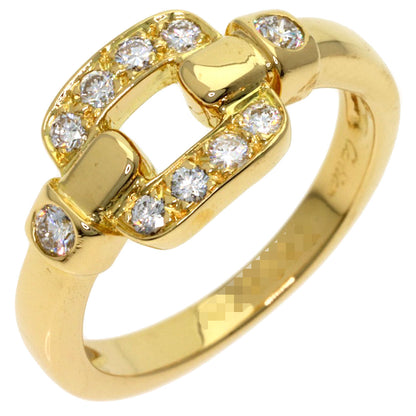 CARTIER Nymphia Diamond Ring K18 Yellow Gold Ladies [Used]