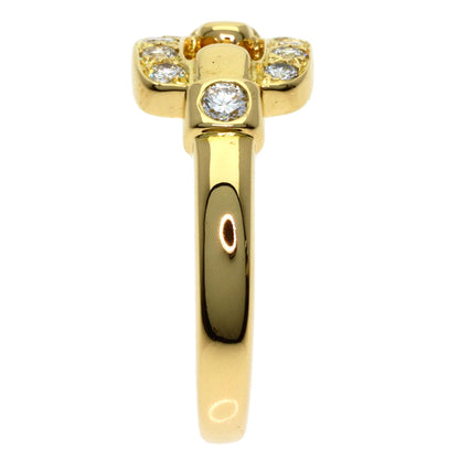 CARTIER Nymphia Diamond Ring K18 Yellow Gold Ladies [Used]