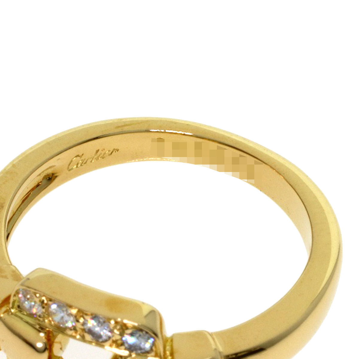 CARTIER Nymphia Diamond Ring K18 Yellow Gold Ladies [Used]