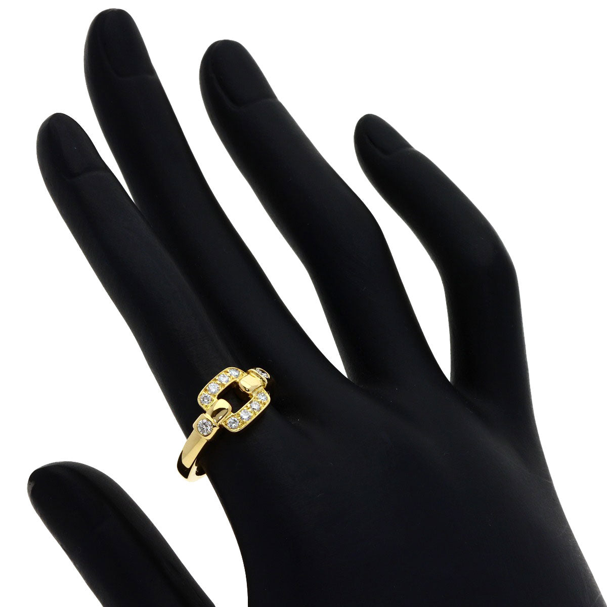 CARTIER Nymphia Diamond Ring K18 Yellow Gold Ladies [Used]