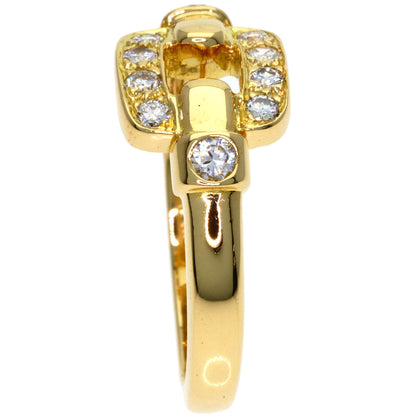 CARTIER Nymphia Diamond Ring K18 Yellow Gold Ladies [Used]