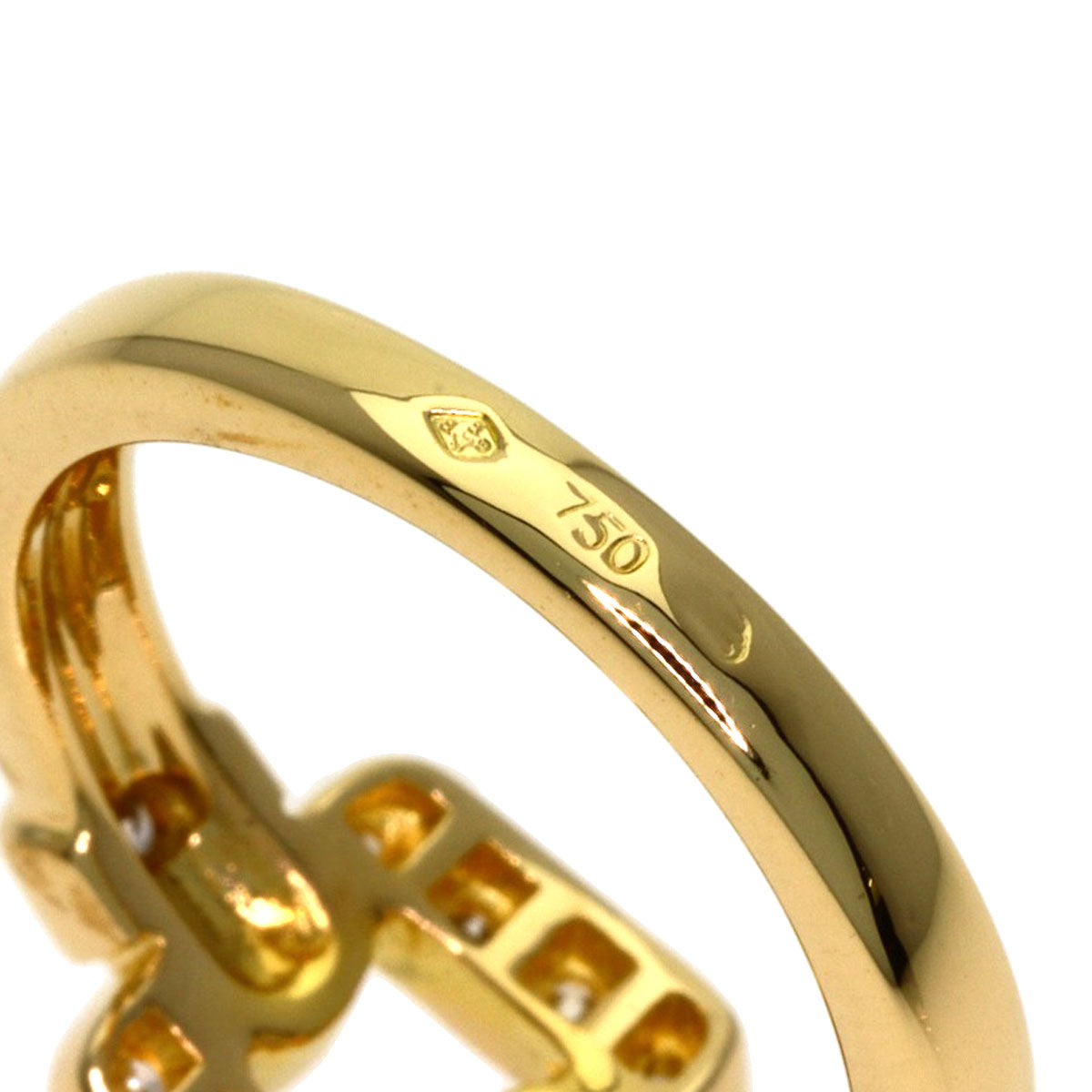 CARTIER Nymphia Diamond Ring K18 Yellow Gold Ladies [Used]