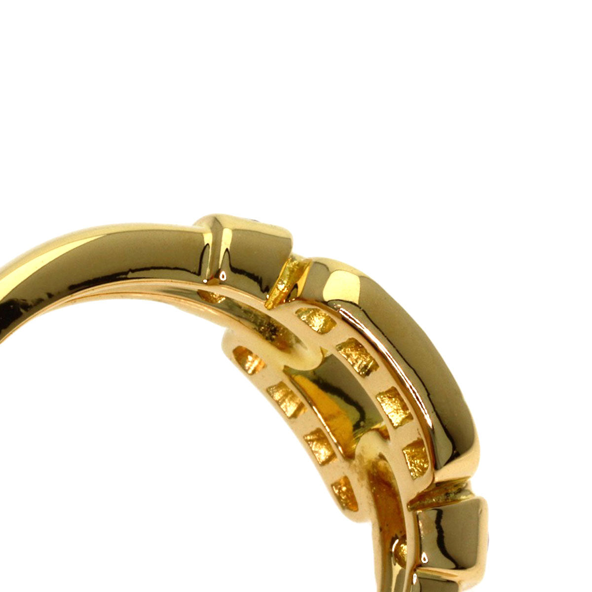 CARTIER Nymphia Diamond Ring K18 Yellow Gold Ladies [Used]