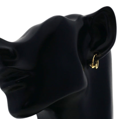 CARTIER Juste un Clou (single earring only) earring K18 Yellow Gold Ladies [Used]