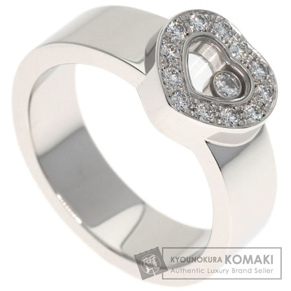 Chopard Happy diamond #15 Ring K18 White Gold Ladies [Used]