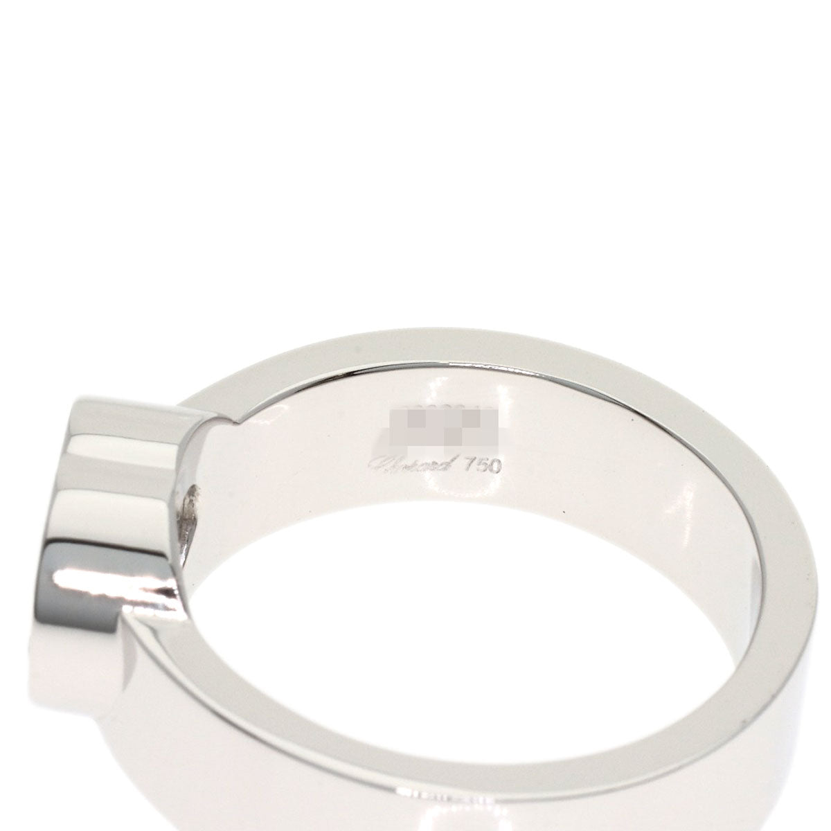 Chopard Happy diamond #15 Ring K18 White Gold Ladies [Used]