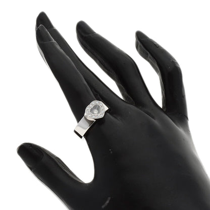 Chopard Happy diamond #15 Ring K18 White Gold Ladies [Used]