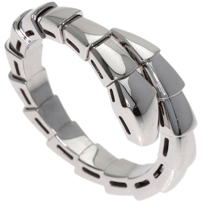 BVLGARI Serpenti Viper M size Ring K18 White Gold Ladies [Used]