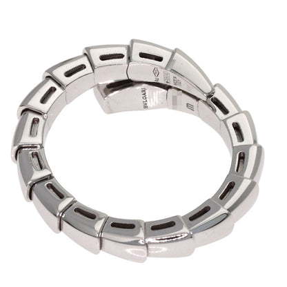 BVLGARI Serpenti Viper M size Ring K18 White Gold Ladies [Used]