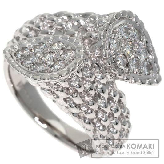 0.5ct Pave Diamond Ring Platinum PT900 16.6g　Ladies