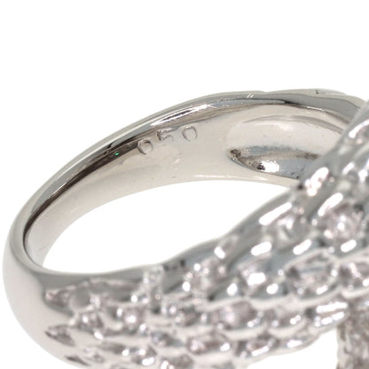 0.5ct Pave Diamond Ring Platinum PT900 16.6g　Ladies