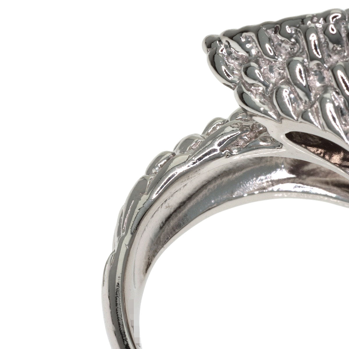 0.5ct Pave Diamond Ring Platinum PT900 16.6g　Ladies