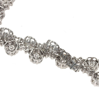 20ct Diamond Necklace K18 White Gold 40.4g　Ladies