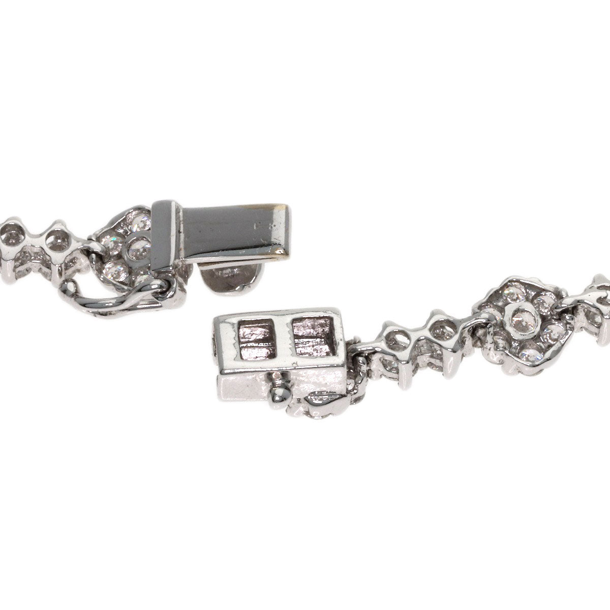20ct Diamond Necklace K18 White Gold 40.4g　Ladies