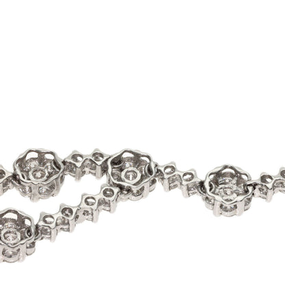 20ct Diamond Necklace K18 White Gold 40.4g　Ladies