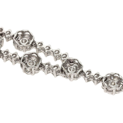 20ct Diamond Necklace K18 White Gold 40.4g　Ladies