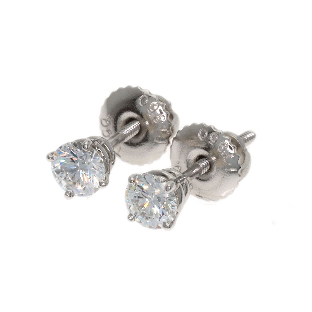 TIFFANY&Co. Diamond earring Platinum PT950 Ladies [Used]