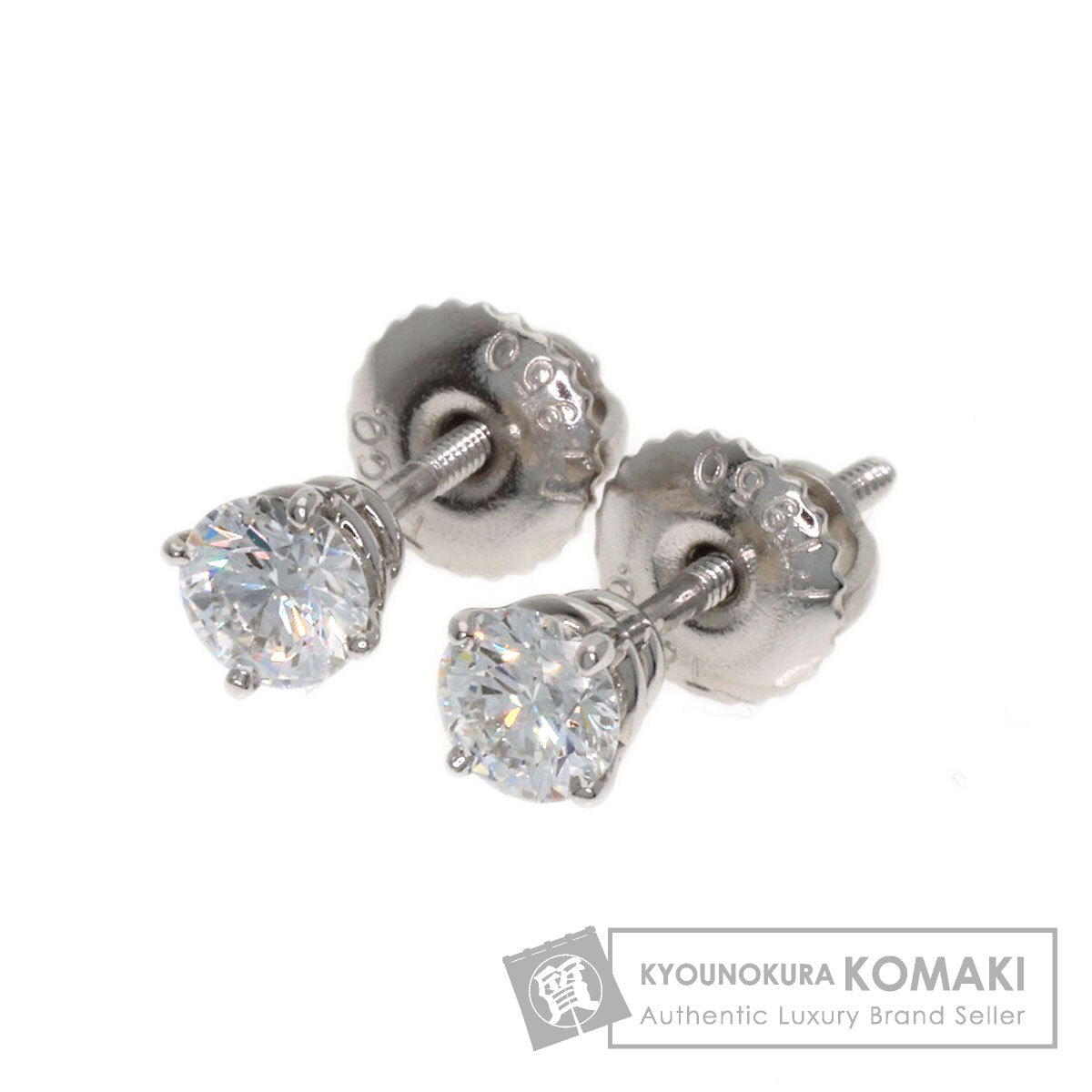 TIFFANY&Co. Diamond earring Platinum PT950 Ladies [Used]