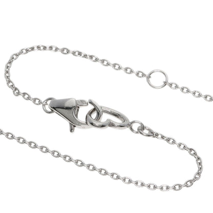 Ponte Vecchio Initials Y Diamond Necklace K18 White Gold Ladies [Used]