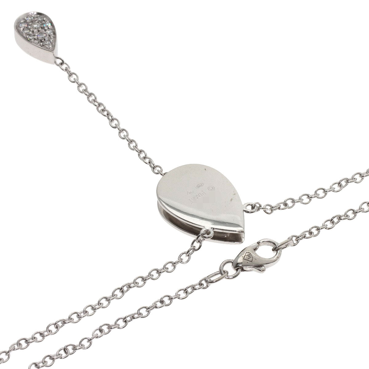PIAGET Magic Reflection Diamond Necklace K18 White Gold Ladies [Used]