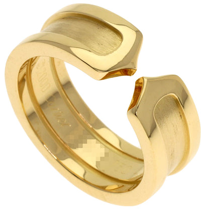 CARTIER C2 #48 Ring K18 Yellow Gold Ladies [Used]