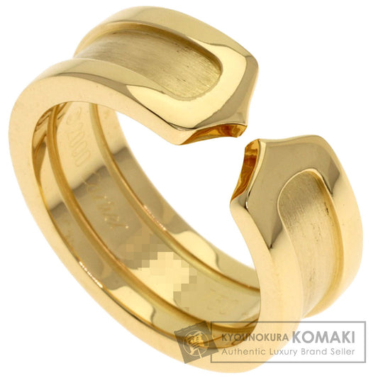 CARTIER C2 #48 Ring K18 Yellow Gold Ladies [Used]