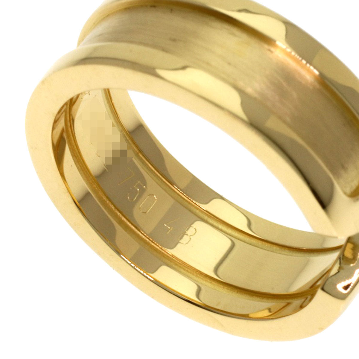 CARTIER C2 #48 Ring K18 Yellow Gold Ladies [Used]