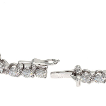 CARTIER Essential Diamond Bracelet Platinum PT950 Ladies [Used]
